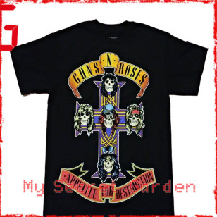 Guns N' Roses - Appetite For Destruction Official T Shirt ( Men M, L ) ***READY TO SHIP from Hong Kong***